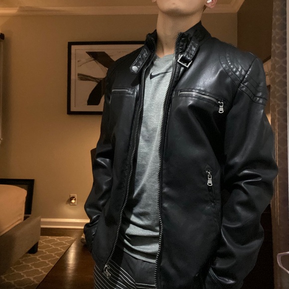 Calvin Klein Other - Calvin Klein Leather Jacket